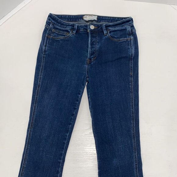 Free People Medium Rise Button Fly Medium Wash Skinny Jeans Size 27 - Picture 3 of 14
